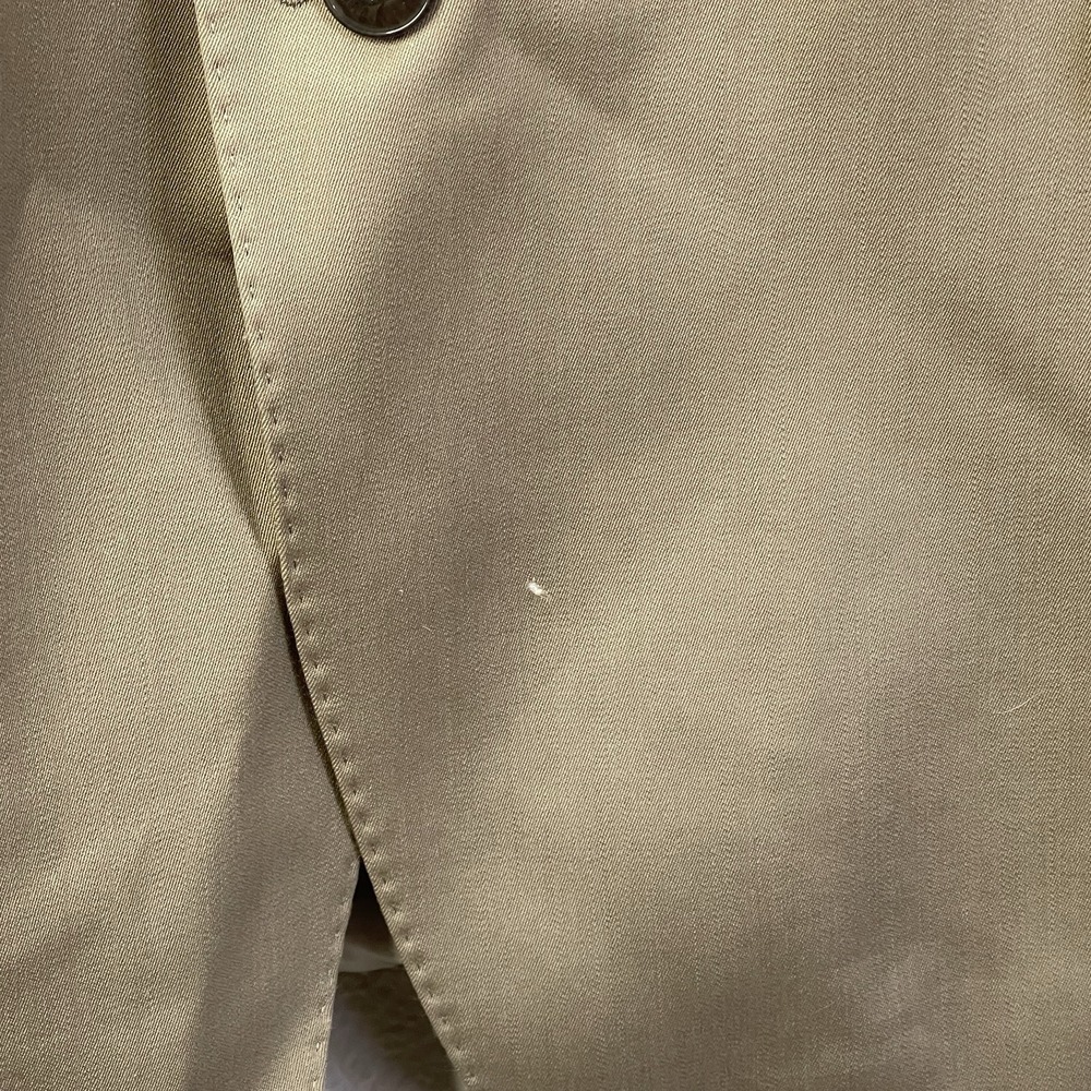 Calvin Klein Men's Khaki Blazer Sports Coat 50L Light Academia Preppy Classic - Picture 4 of 10